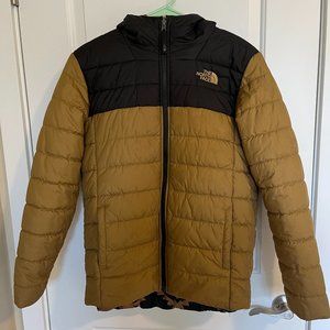 North Face Boy's - Reversible Puffer/Puffy Jacket (Size XL)